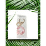 Letter G Resin Glitter Keychain - Gifting Purpose